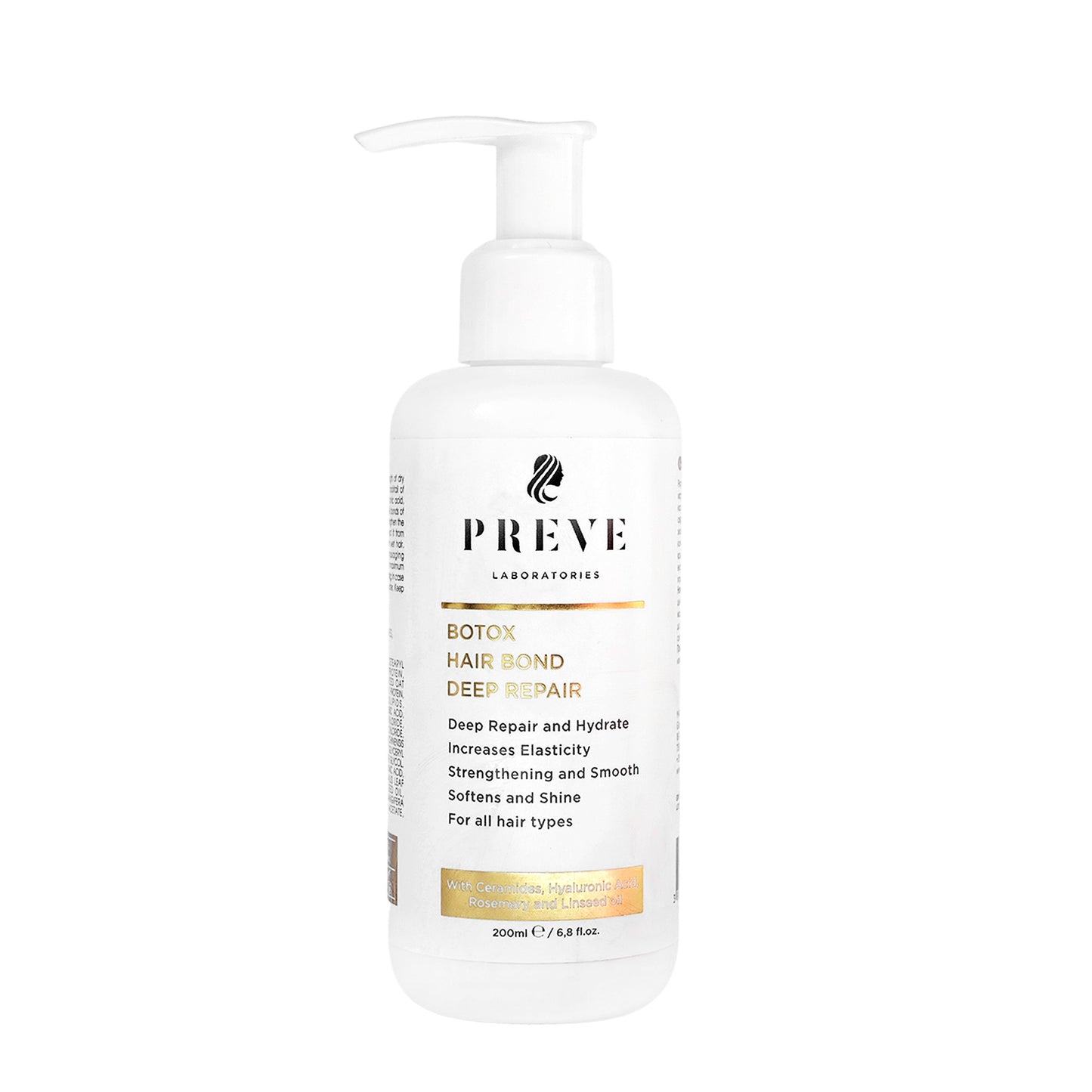 Tерапия за дълбоко възстановяване връзките на косъма Botox Hair Bond Deep Repair Preve Laboratories 200 ml