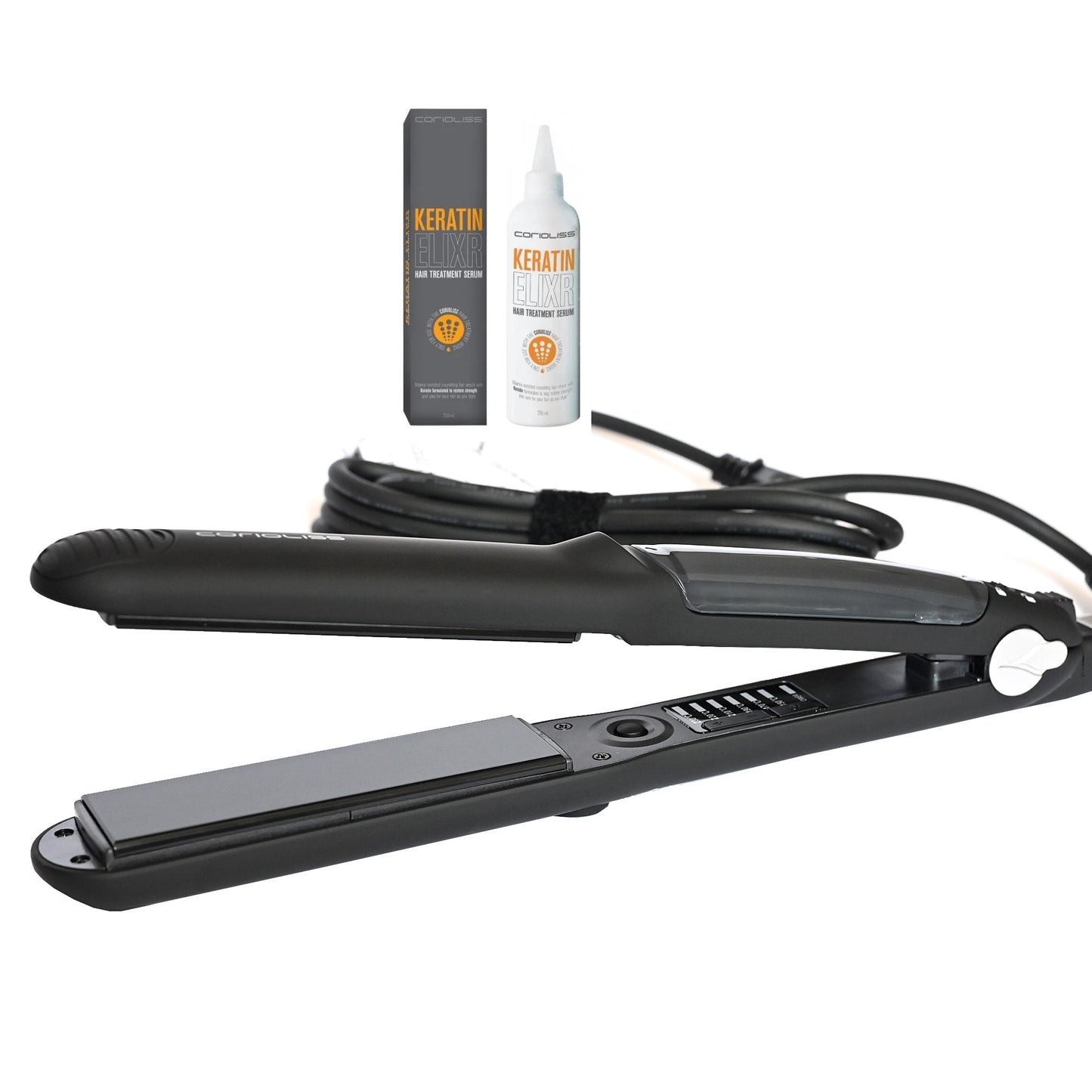 Професионална преса за терапии с кератин Corioliss C- STEAM Professional Vapour Infusion Iron