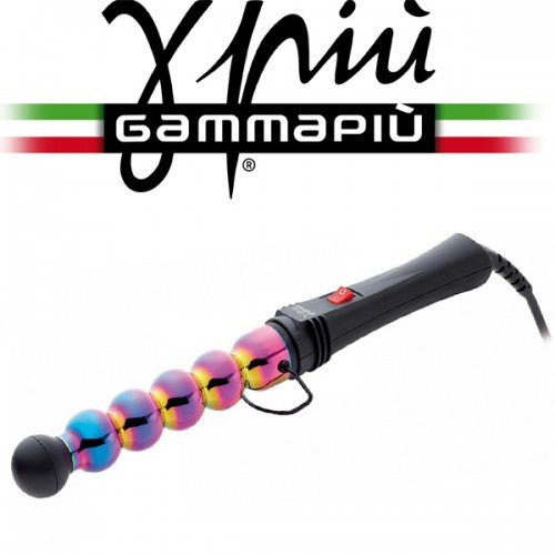Антистатична маша за перфектни къдрици Gammapiu Iron Bubble Rainbow