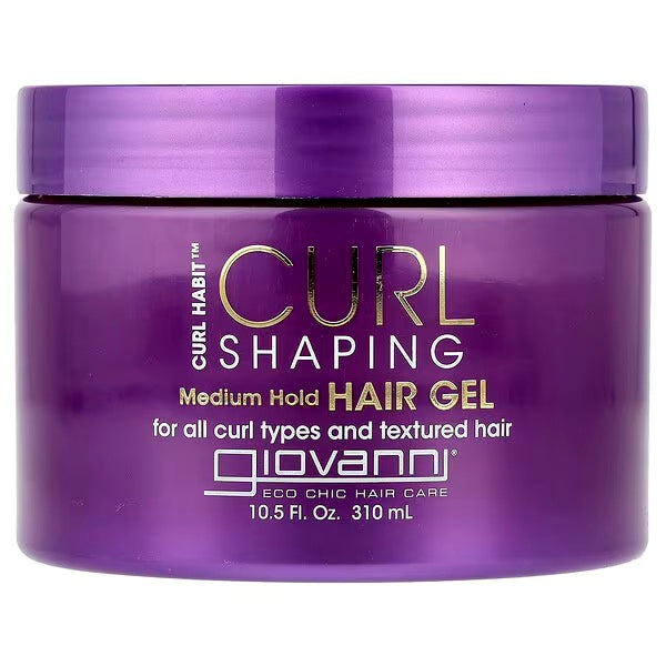 Средно фиксиращ гел за къдрици Giovanni Curl Habit Shaping Gel