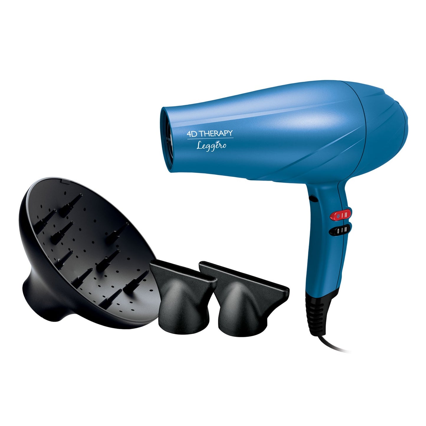 Професионален сешоар с кислород Ga.Ma Professional Leggero Ozone Ion 4D Therapy 2400 W