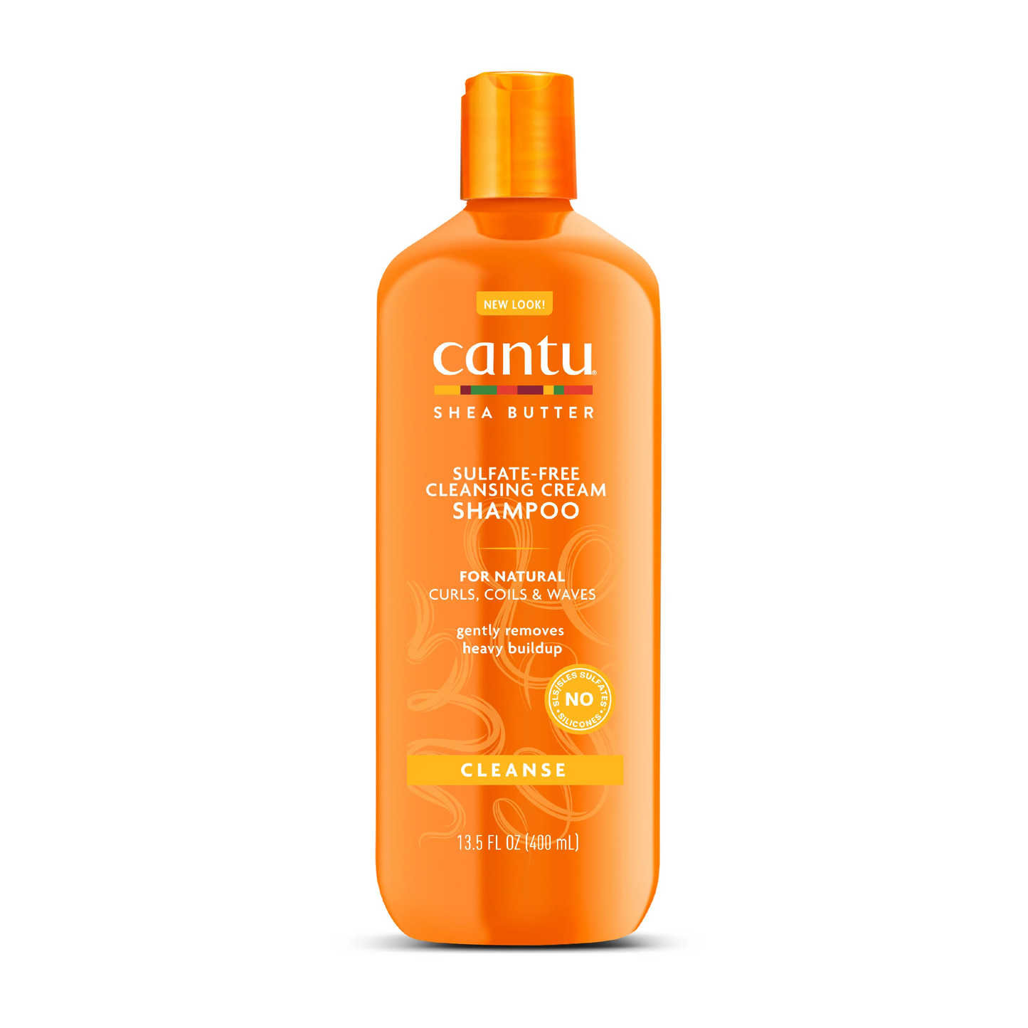 Почистващ шампоан за къдрава коса Cantu New Look Cleansing Sulfate-Free Natural hair 400 ml