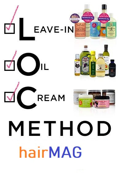 LOC method за къдрави коси