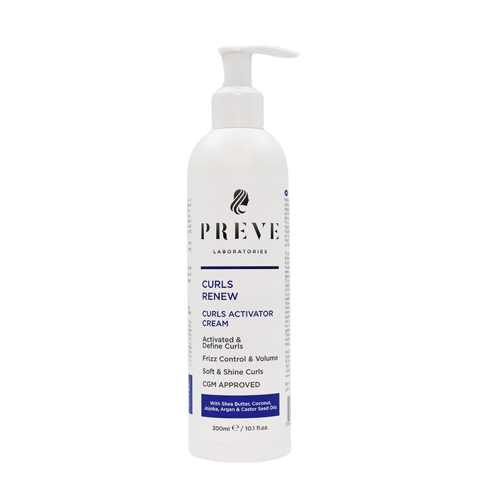 Крем активатор за дефиниране на къдрици Preve Laboratories Curls Renew Cream Activator 300 мл