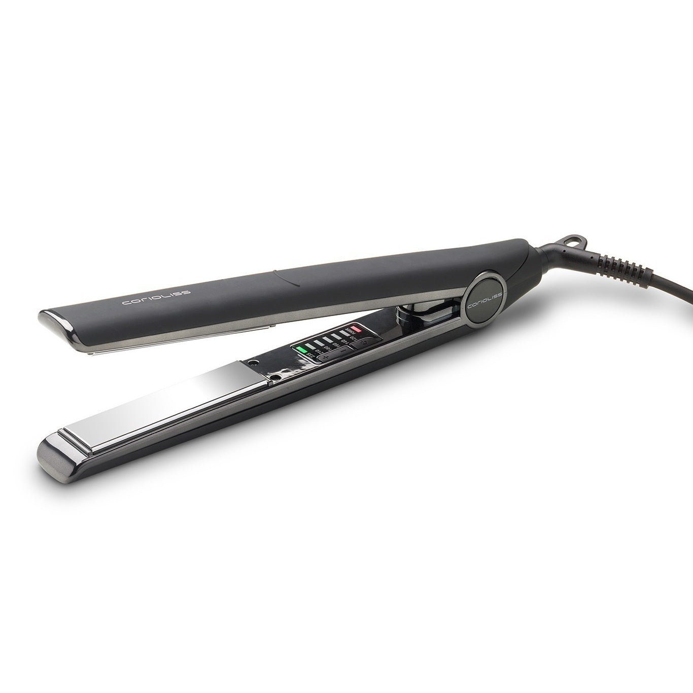 Професионална  преса за коса Corioliss C1 Digital Black Chrome Soft Touch