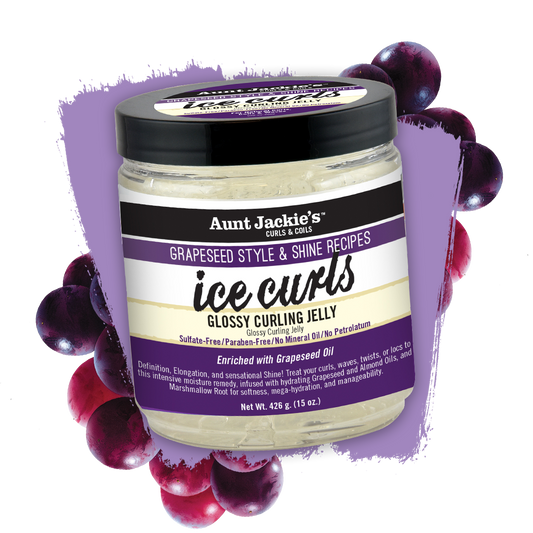 Желе за оформяне на къдрици  Aunt Jackie's ICE CURLS Glossy Curling Jelly 426 мл