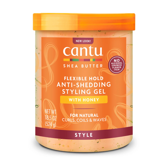 Стилизиращ гел за къдрици Cantu Anti-Shedding Styling Gel with Honey  524 мл
