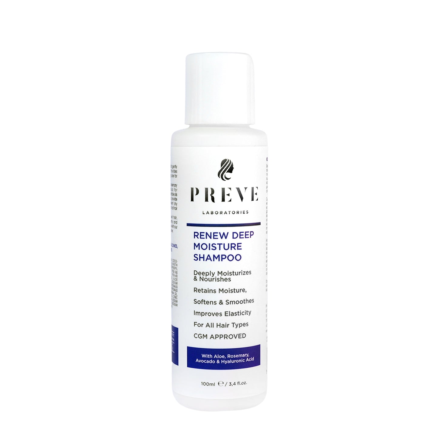 Дълбоко овлажняващ шампоан за суха коса Renew Deep Moisture Preve Laboratories 100 ml