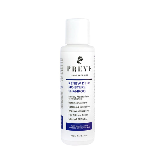 Дълбоко овлажняващ шампоан за суха коса Renew Deep Moisture Preve Laboratories 100 ml