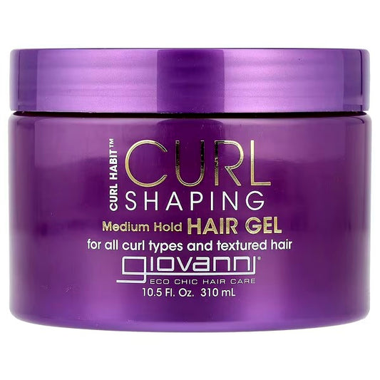 Средно фиксиращ гел за къдрици Giovanni Curl Habit Shaping Gel