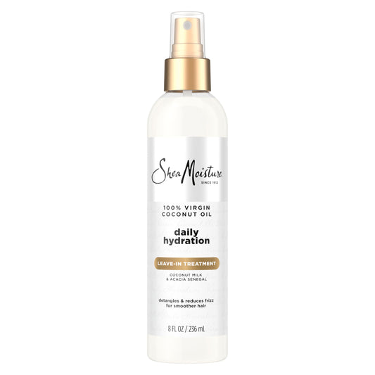 Подхранващо мляко без изплакване Shea Moisture 100 % Virgin Coconut Leave-In 237 мл