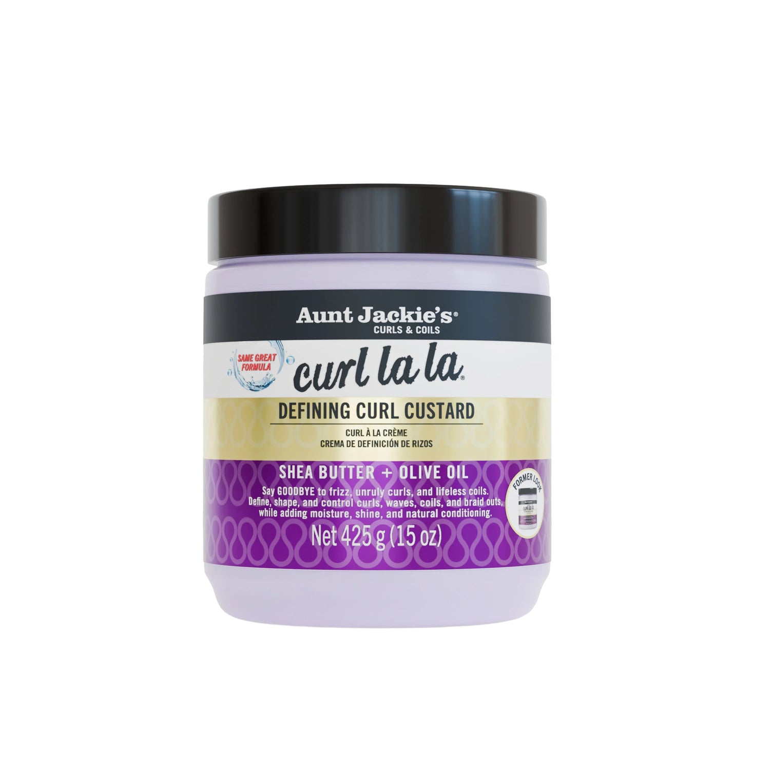 Крем за оформяне и контрол на трудно укротима коса Aunt Jackie's Curl La La Defining Curl Custard 425 ml