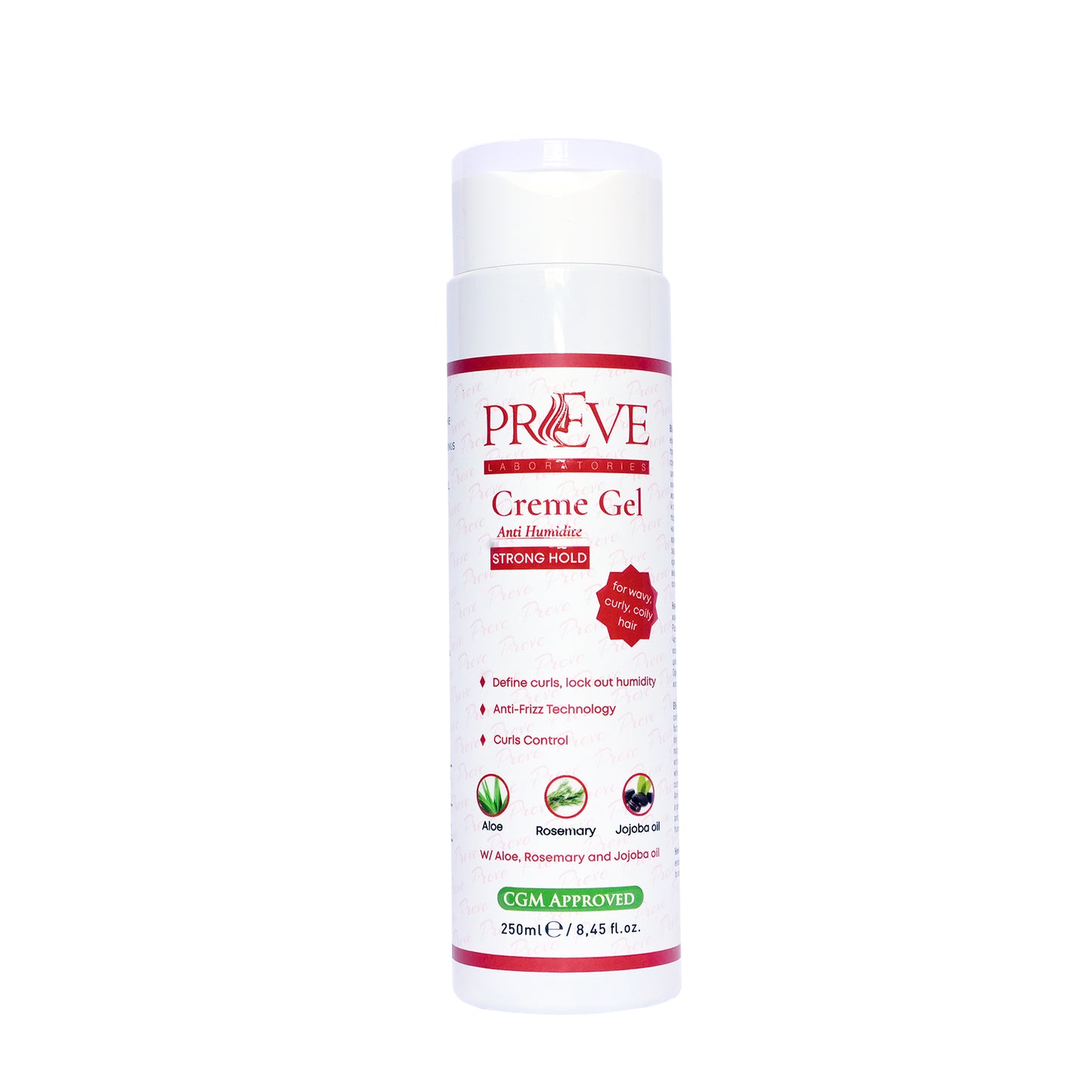Крем-гел за къдрици влагоустойчив Preve Laboratories Anti Humidite Strong  250 ml