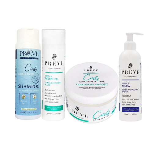 Комплект за къдрици 4 продукта Preve Laboratories Curly Box