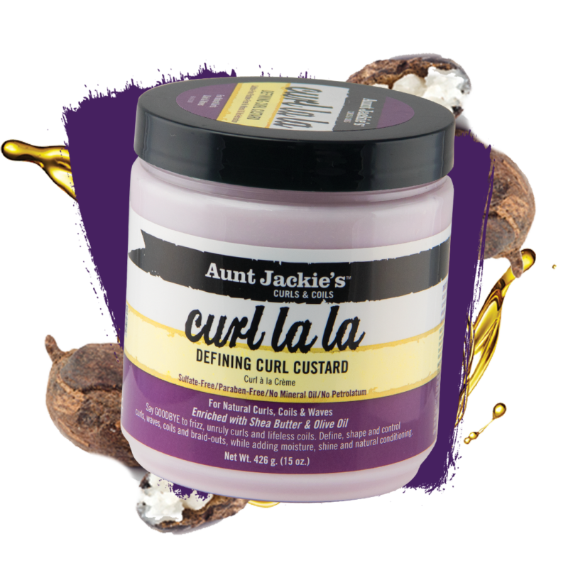  Крем за оформяне и контрол на трудно укротима коса Aunt Jackie's Curl La La Defining Curl Custard