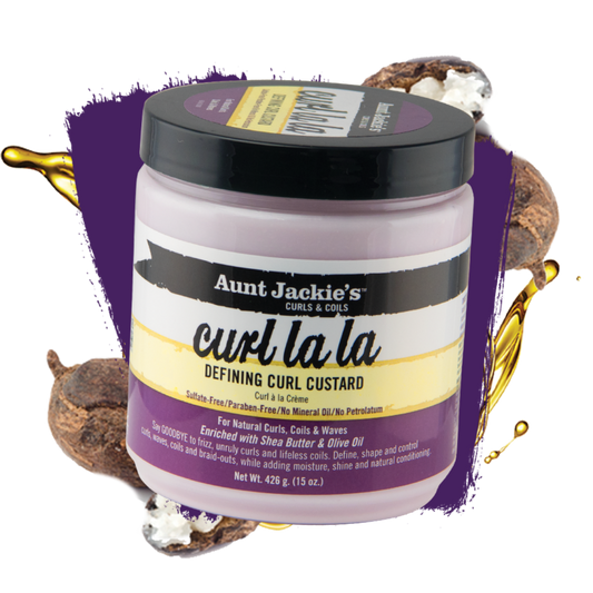  Крем за оформяне и контрол на трудно укротима коса Aunt Jackie's Curl La La Defining Curl Custard