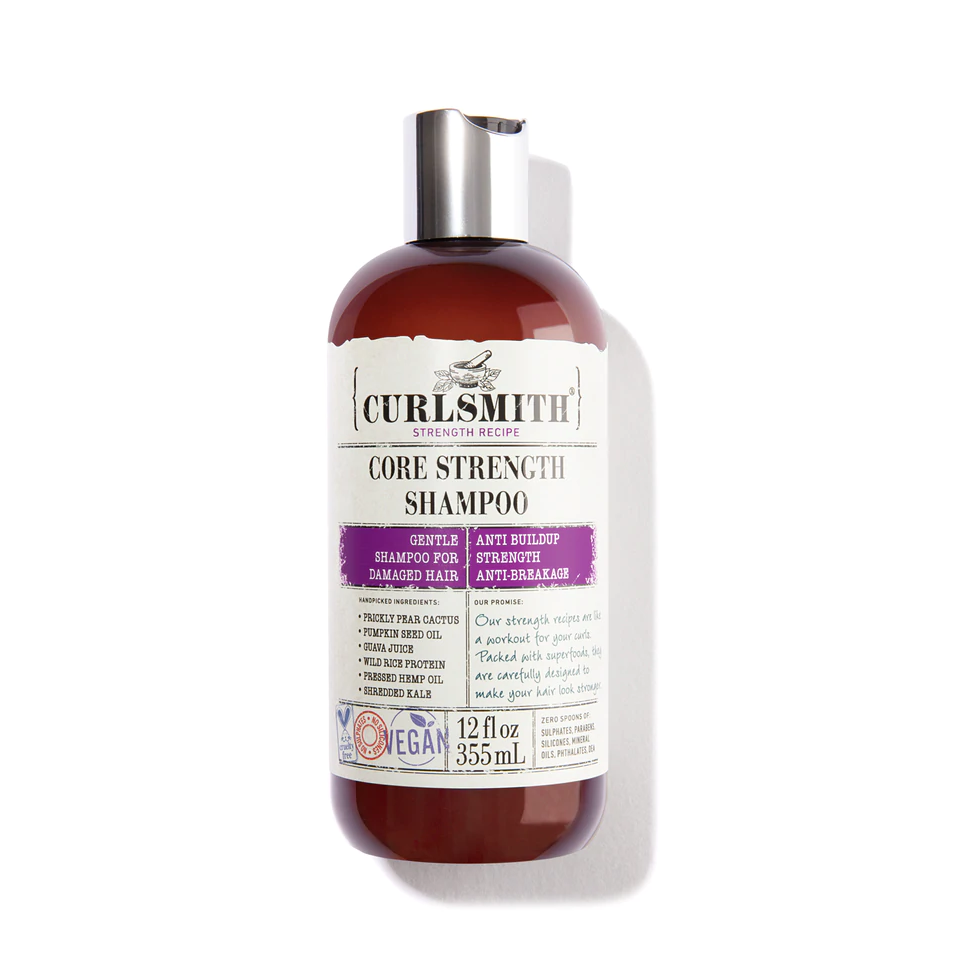 Укрепващ безсулфатен шампоан Curlsmith Core Strength Shampoo 355 мл