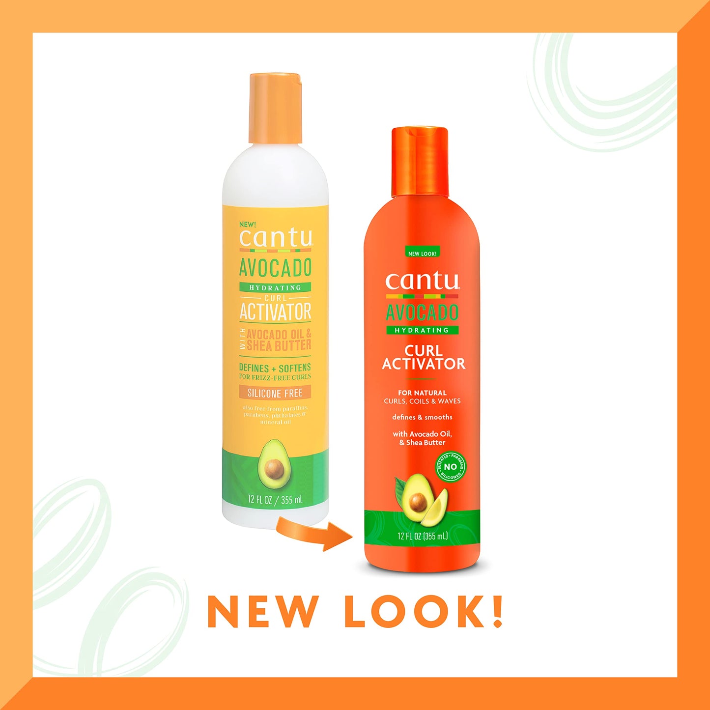 Активатор за къдрици с Авокадо CANTU Curl Activator Avocado 355 мл