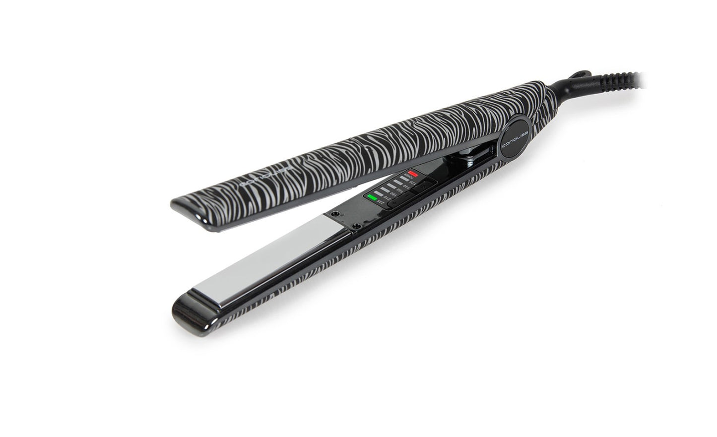 Професионална  преса за коса Corioliss C1 Digital Silver Zebra Soft Touch