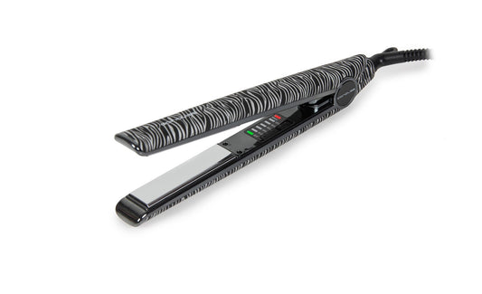 Професионална  преса за коса Corioliss C1 Digital Silver Zebra Soft Touch