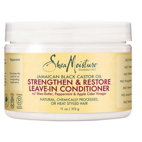 Балсам без изплакване за къдрава химически третирана коса Shea Moisture Jamaican Leave In Conditioner 340мл