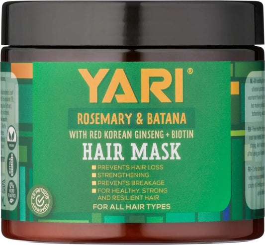 Укрепваща и овлажняваща маска Yari Rosemary & Batana Mask 400мл