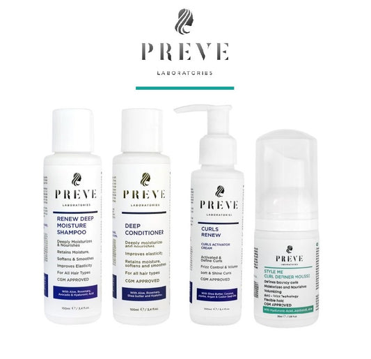 Комплект за пътуване Curly Hair Travel Preve Laboratories