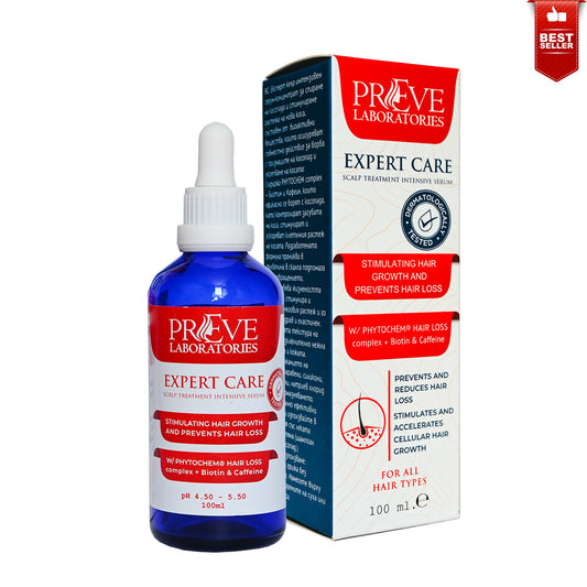 Терапевтичен серум против косопад за стимулиране растежа на косата Preve Laboratories Expert care 100 ml