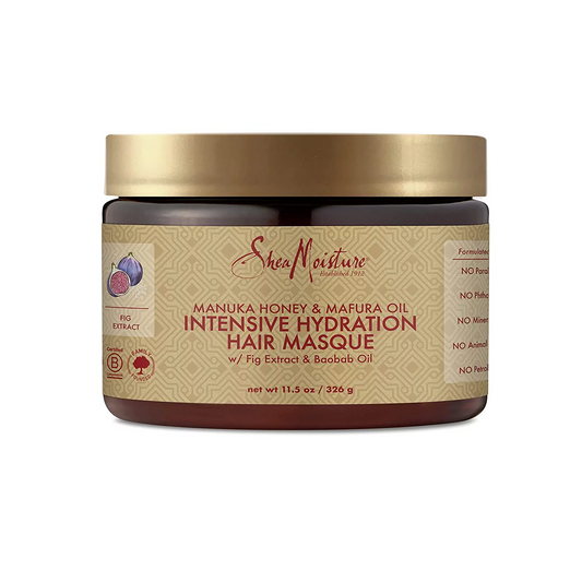Интензивна хидратираща маска за къдрави коси  Shea Moisture Manuka Honey & Mafura Oil Intensive Hydration 326 ml