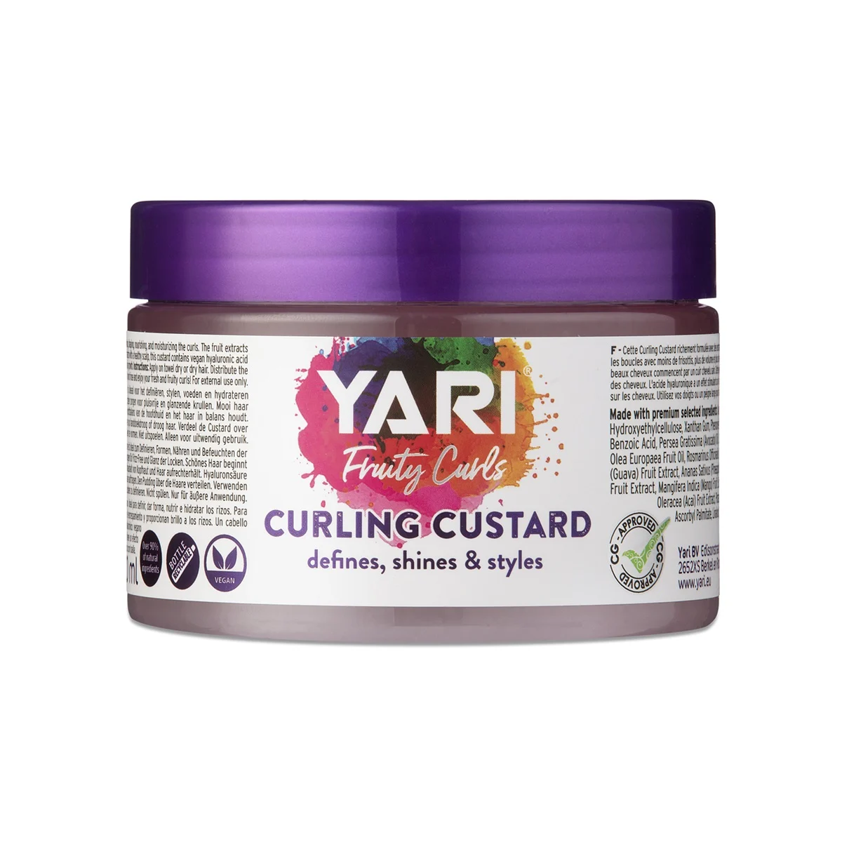 Дефиниращ гел за  къдрици Yari Fruty Curls Curling Custard 300 ml