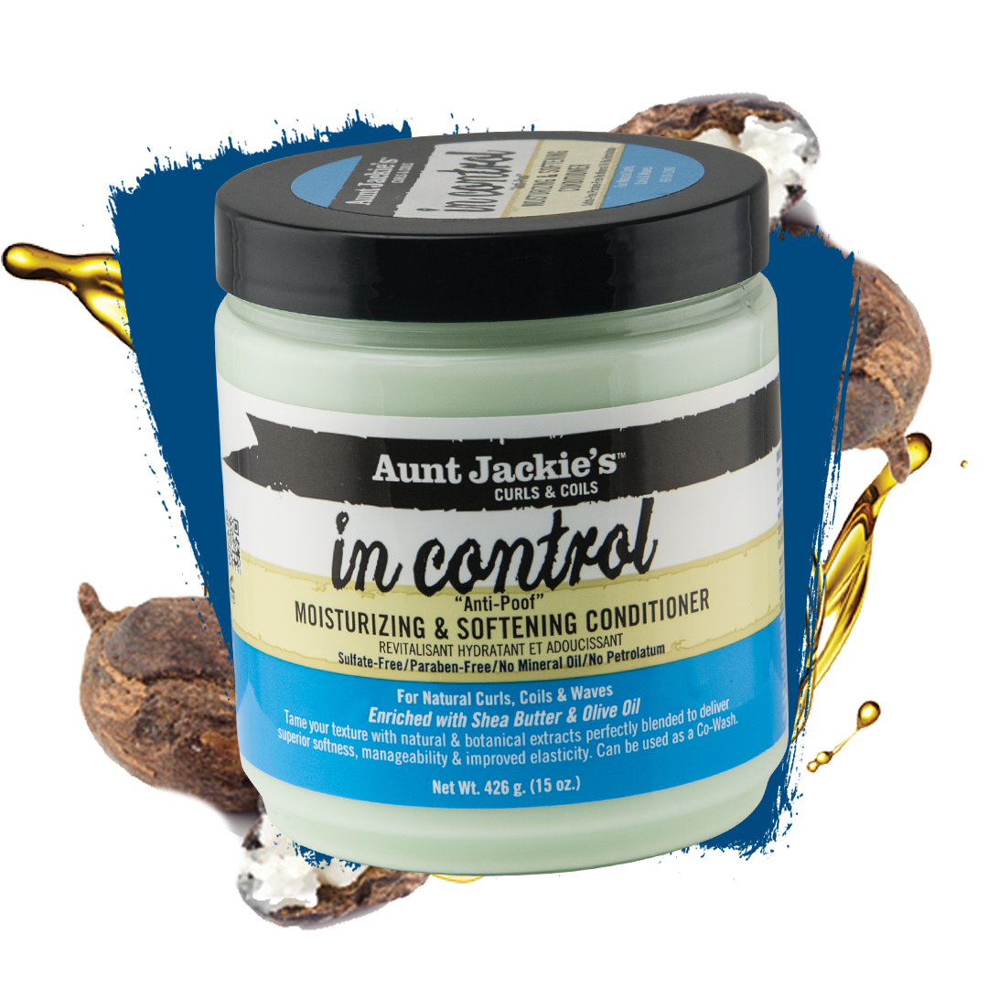 Aunt Jackie's  In Control – Moisturizing & Softening Conditioner Овлажняващ и омекотяващ балсам за къдрава коса
